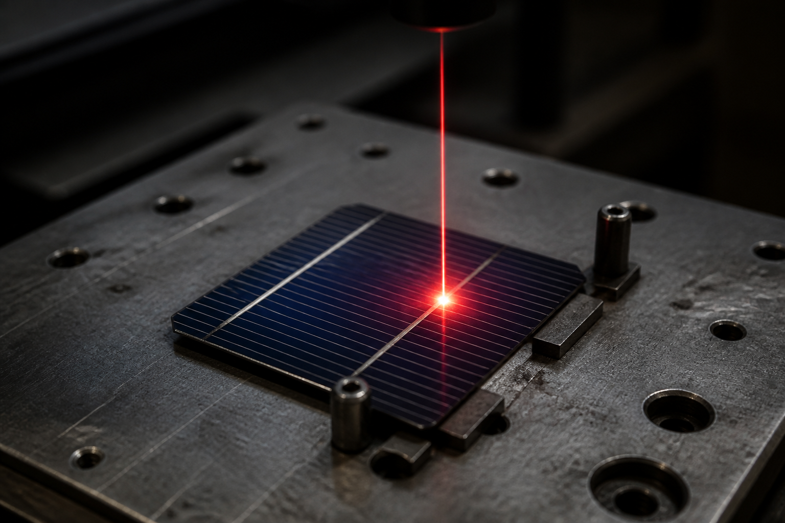 A laser on a cell. The photon has a customer.