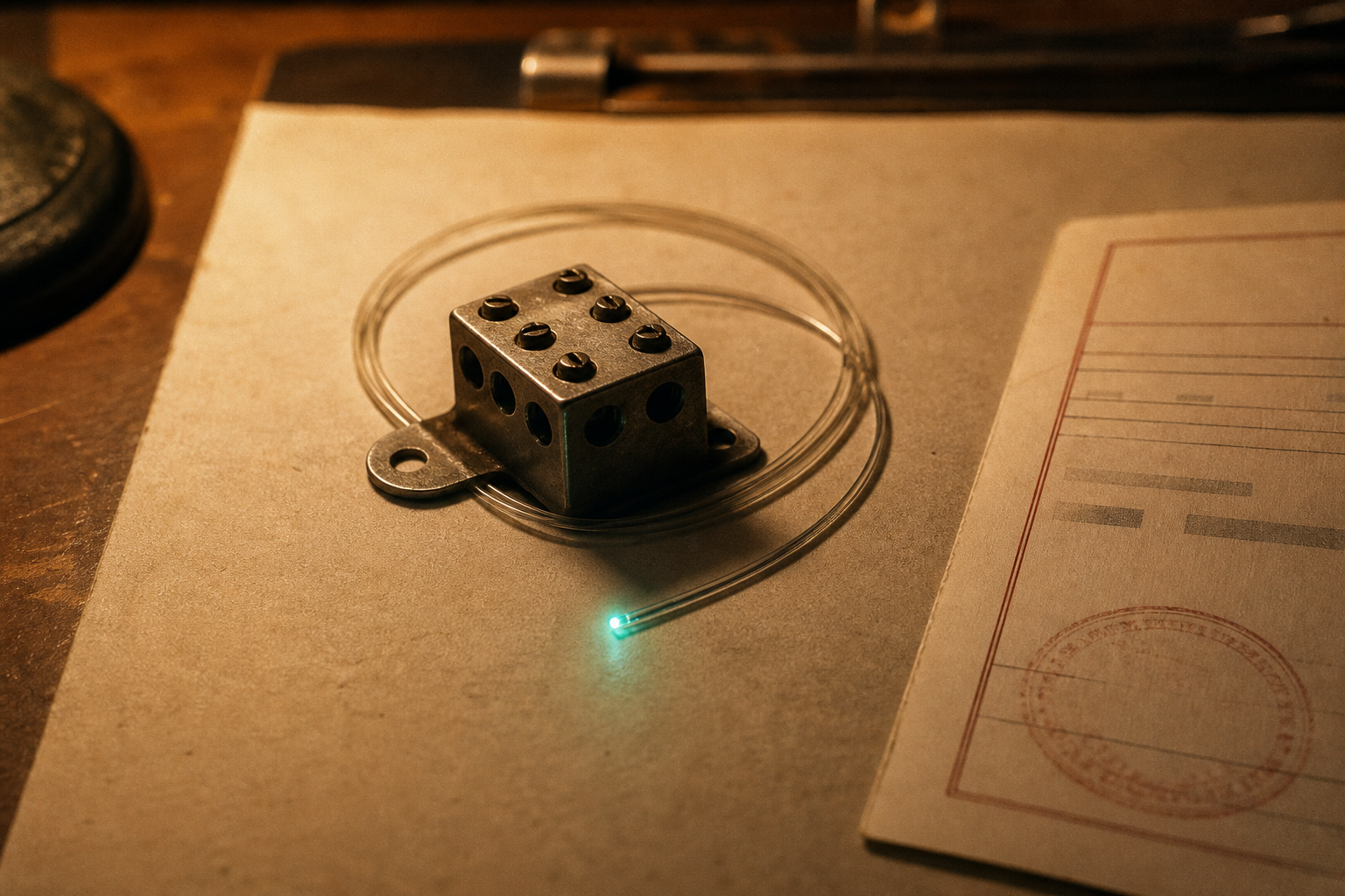 A fibre, a terminal, a purchase-order corner. A tenant, not a peer.