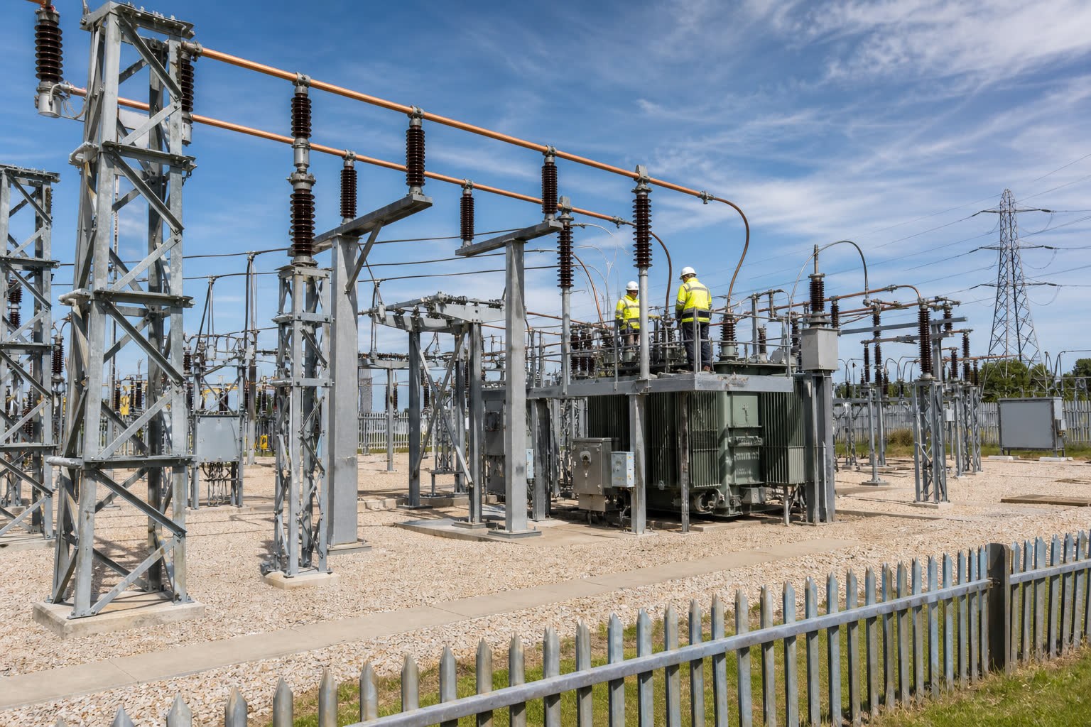 Switchyard.